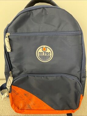 Gongshow Navy & Orange Oilers Backpack